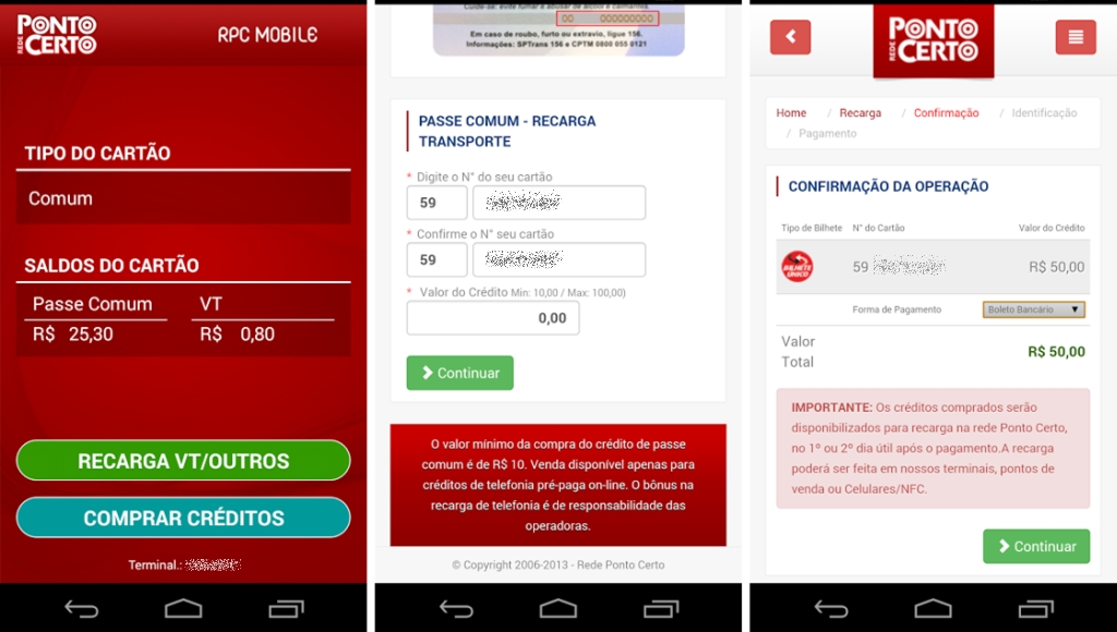 SPTrans libera app para recarga de Bilhete Único em smartphones com NFC