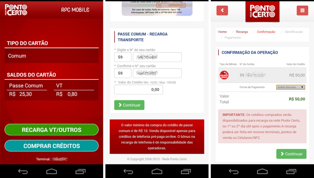 SPTrans libera app para recarga de Bilhete nico em smartphones