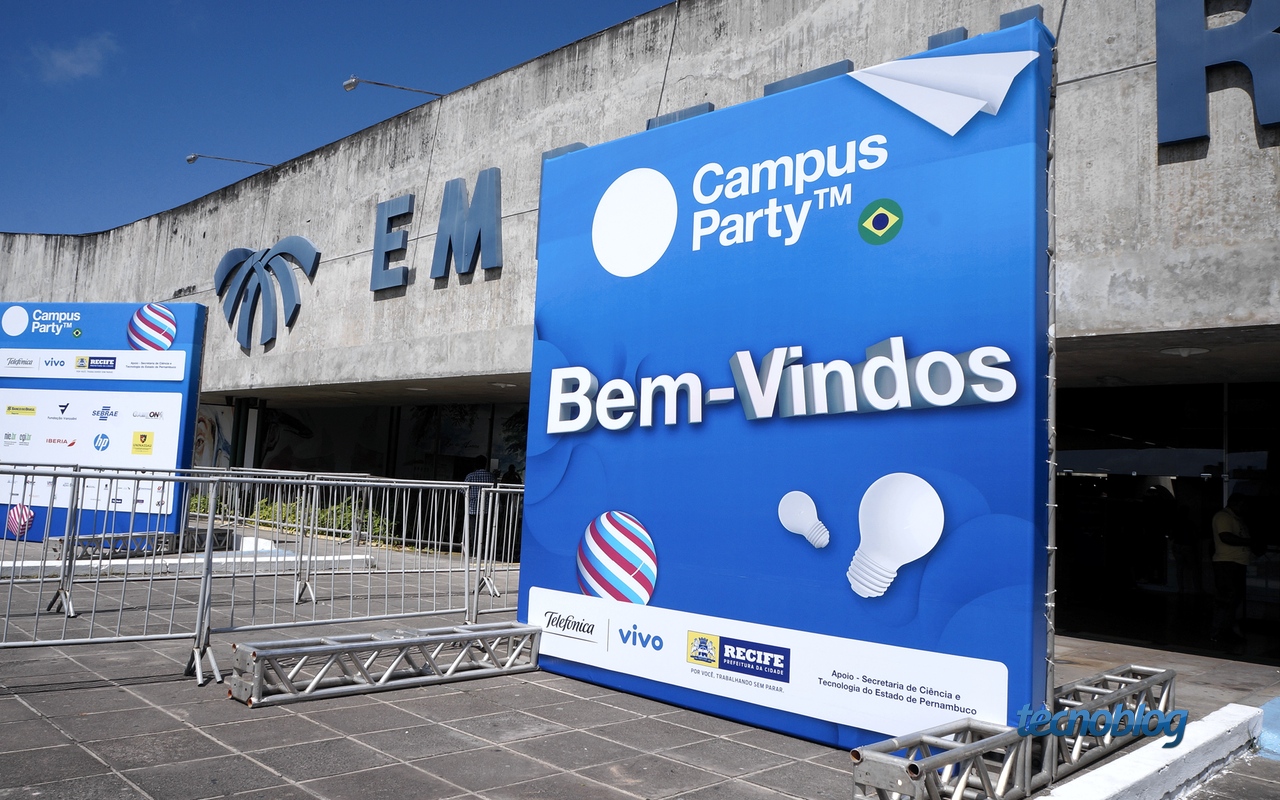 Tudo pronto para mais uma Campus Party Recife