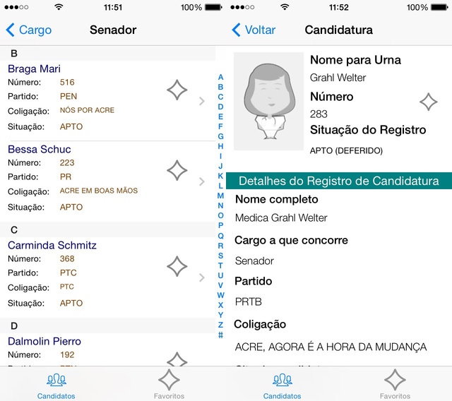 Aplicativo oficial do TSE mostra informações dos candidatos (e peca pela simplicidade)