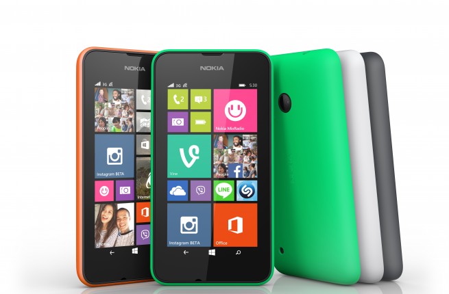 Microsoft apresenta Lumia 530, smartphone acessível e dual SIM