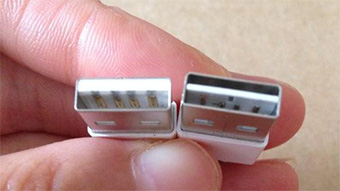 Enquanto aquele cabo USB reversível não chega, a Apple patenteou outro USB que encaixa dos dois lados
