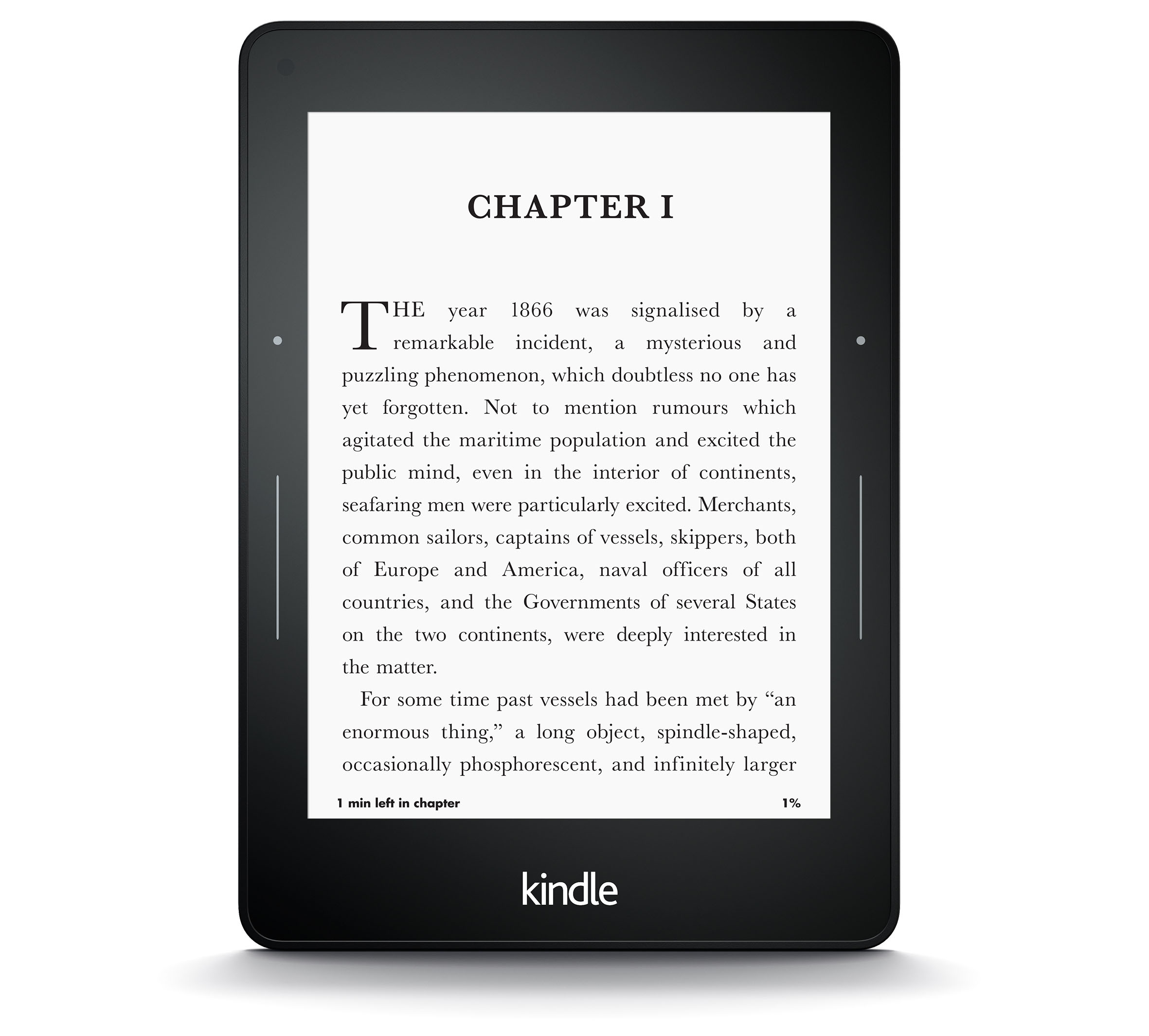 Amazon anuncia Kindle Voyage com tela de vidro e uma forma diferente de virar páginas