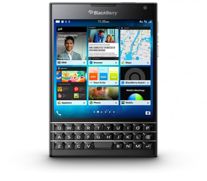 BlackBerry Passport: tela quadrada e teclado físico