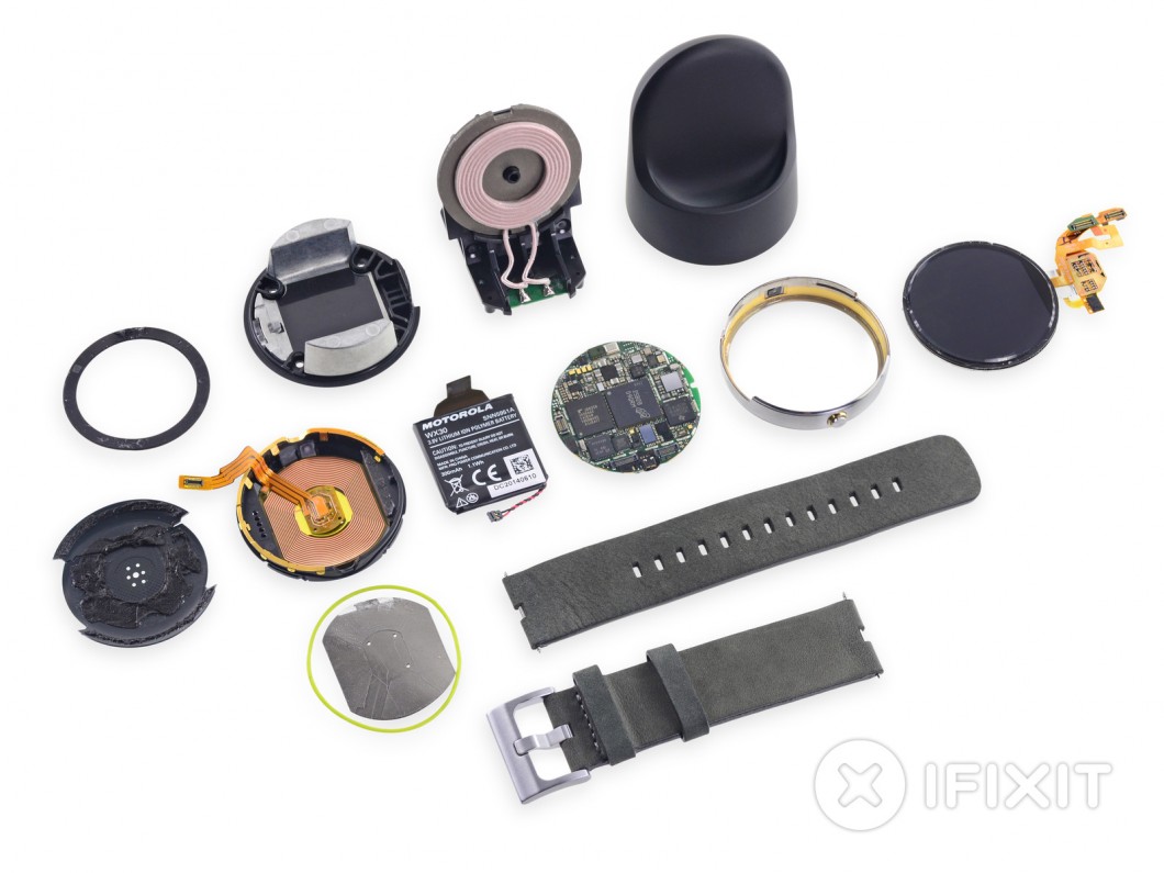 Moto 360 é desmontado pelo iFixit – Tecnoblog