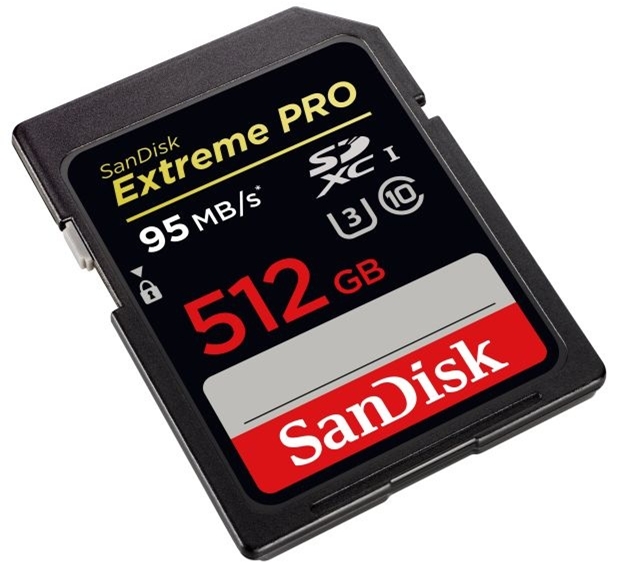 SanDisk revela cartão SD com 512 GB de capacidade