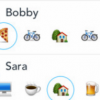 Quer mostrar os lugares para onde vai usando só emojis? Há um app para isso