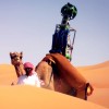 Google usa dromedário para capturar imagens de um deserto na Arábia
