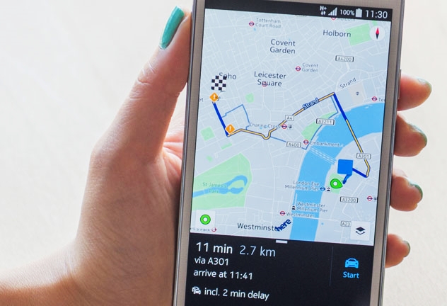 HERE Maps beta agora está disponível para aparelhos Android de todas as marcas