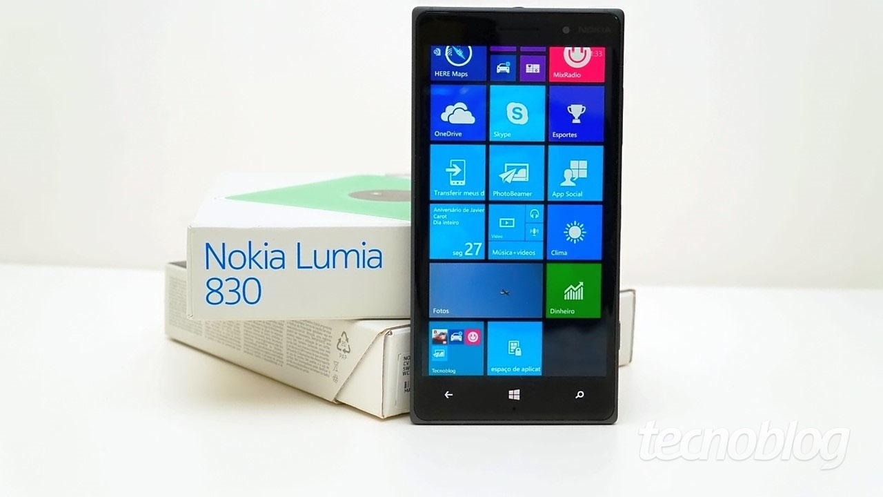 Lumia 830: o Windows Phone intermediário com cara de topo de linha