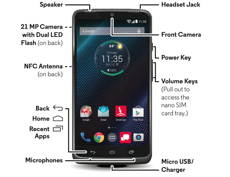 Motorola prepara smartphone top com câmera de 21 MP e tela QHD de 5,2 polegadas