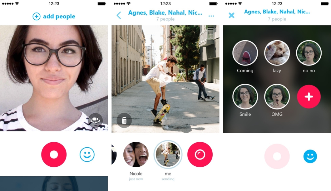 Microsoft lança Skype Qik, serviço de mensagens baseado em vídeos