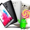 LG G3 começa a receber atualização para o Android 5.0 Lollipop