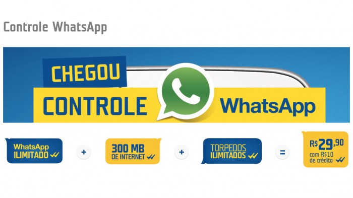 TIM Controle com apps sem descontar da internet! 