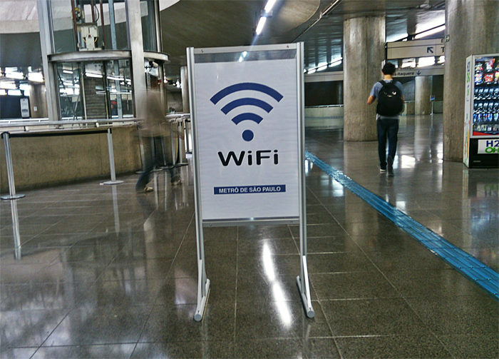Você já pode usar Wi-Fi grátis em seis estações do Metrô de São Paulo