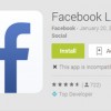 Facebook lança app de Android para países com conexão lenta