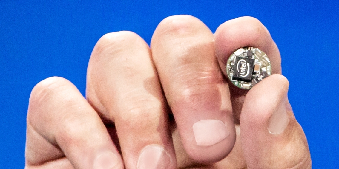 Intel Curie é um chip para dispositivos vestíveis que cabe em um botão