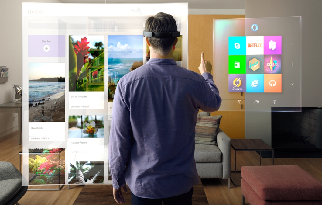 HoloLens é o novo projeto de realidade aumentada da Microsoft