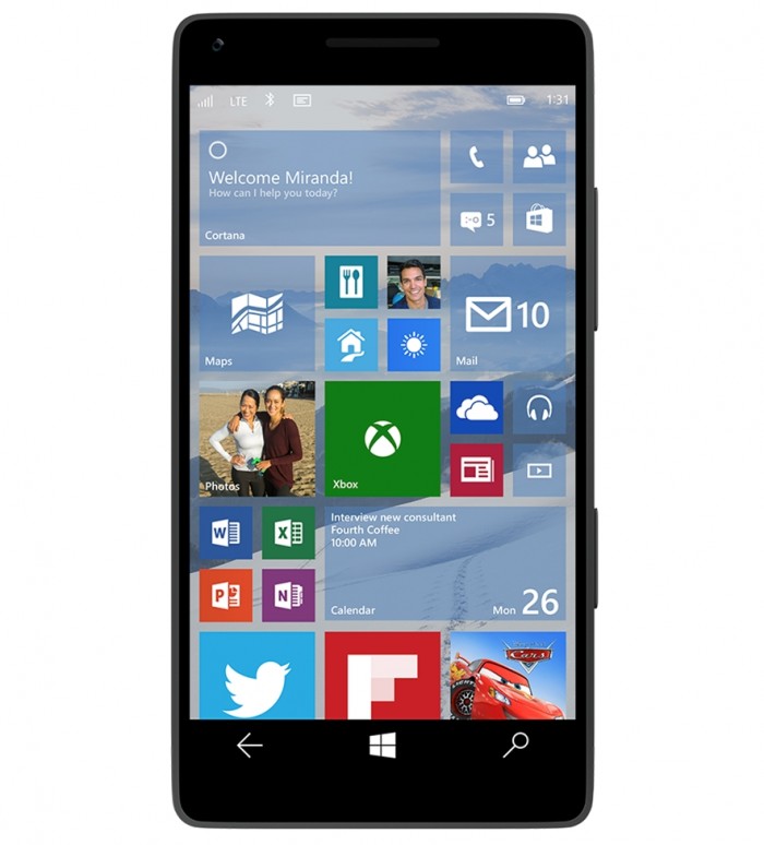 Windows 10 - smartphone