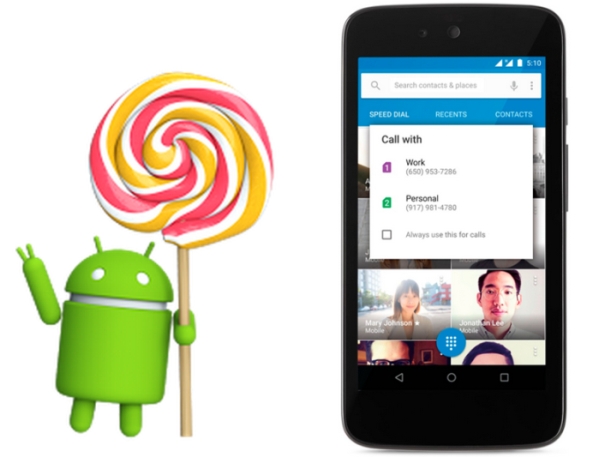 Google anuncia oficialmente o Android 5.1 Lollipop