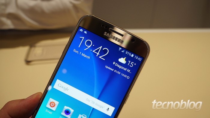 Galaxy S6 tem a melhor tela já colocada num smartphone até agora