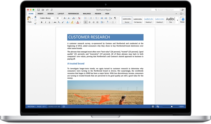 Microsoft lança preview do Office 2016 para OS X
