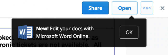 Novo! Edite seus documentos com o Microsoft Word Online