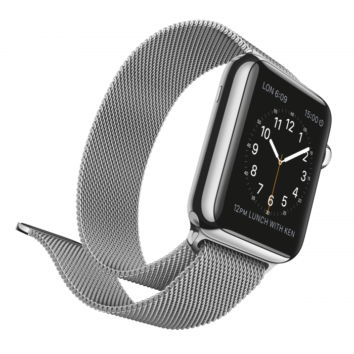 Apple Watch com pulseira estilo milanês: de R$ 3.499 a R$ 3.799