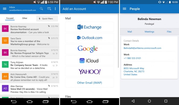 Outlook para Android