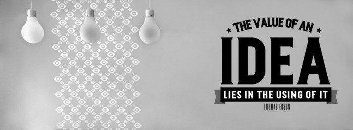 Capa da página do SEED no Facebook: ''O valor de uma ideia reside na sua utilização.'' (Thomas Edison)