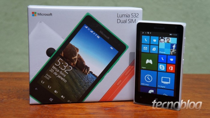 Lumia 532: mais uma opção de baixo custo da Microsoft