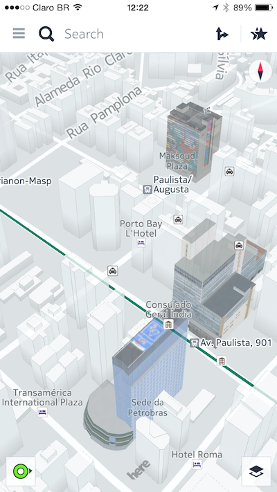 Oi Mapas: GPS com navegação offline gratuito para Android