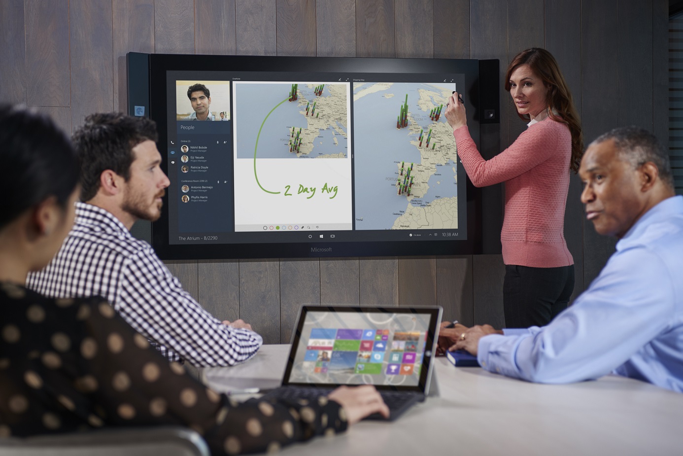 Microsoft lançará o grandalhão Surface Hub por até US$ 19.999