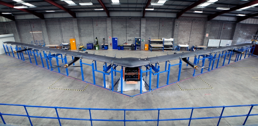 Este é o Aquila, o gigantesco drone para acesso à internet do Facebook