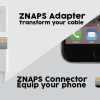 Financie isso: ZNAPS, um adaptador magnético para seus cabos