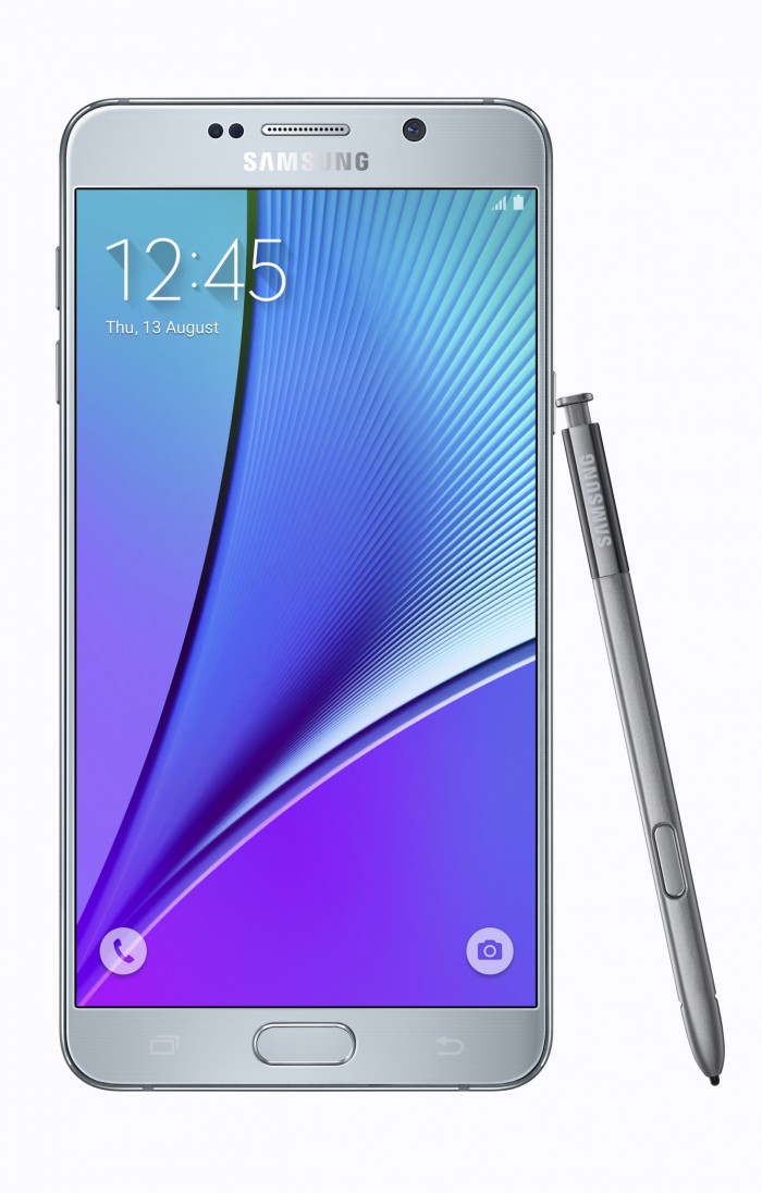 Galaxy-Note5_front-with-spen_Silver-Titanium