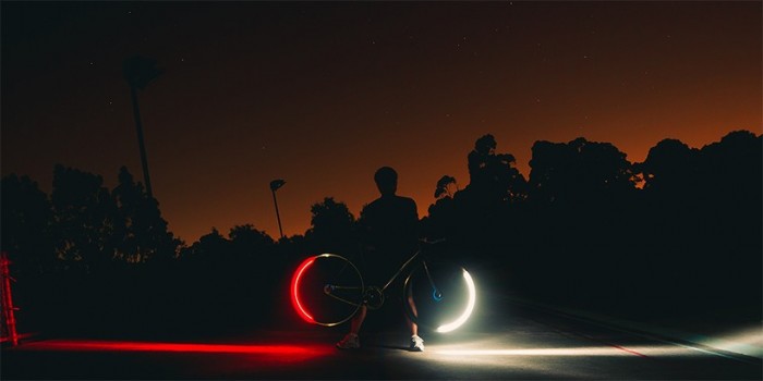 Financie isso: Revolights Eclipse, uma luz inteligente para a roda da sua bike