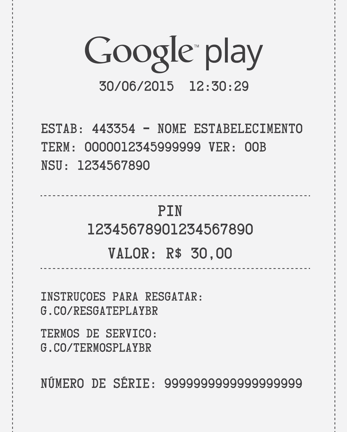 O blog do Google Brasil: Recarga Google Play: basta procurar pelo