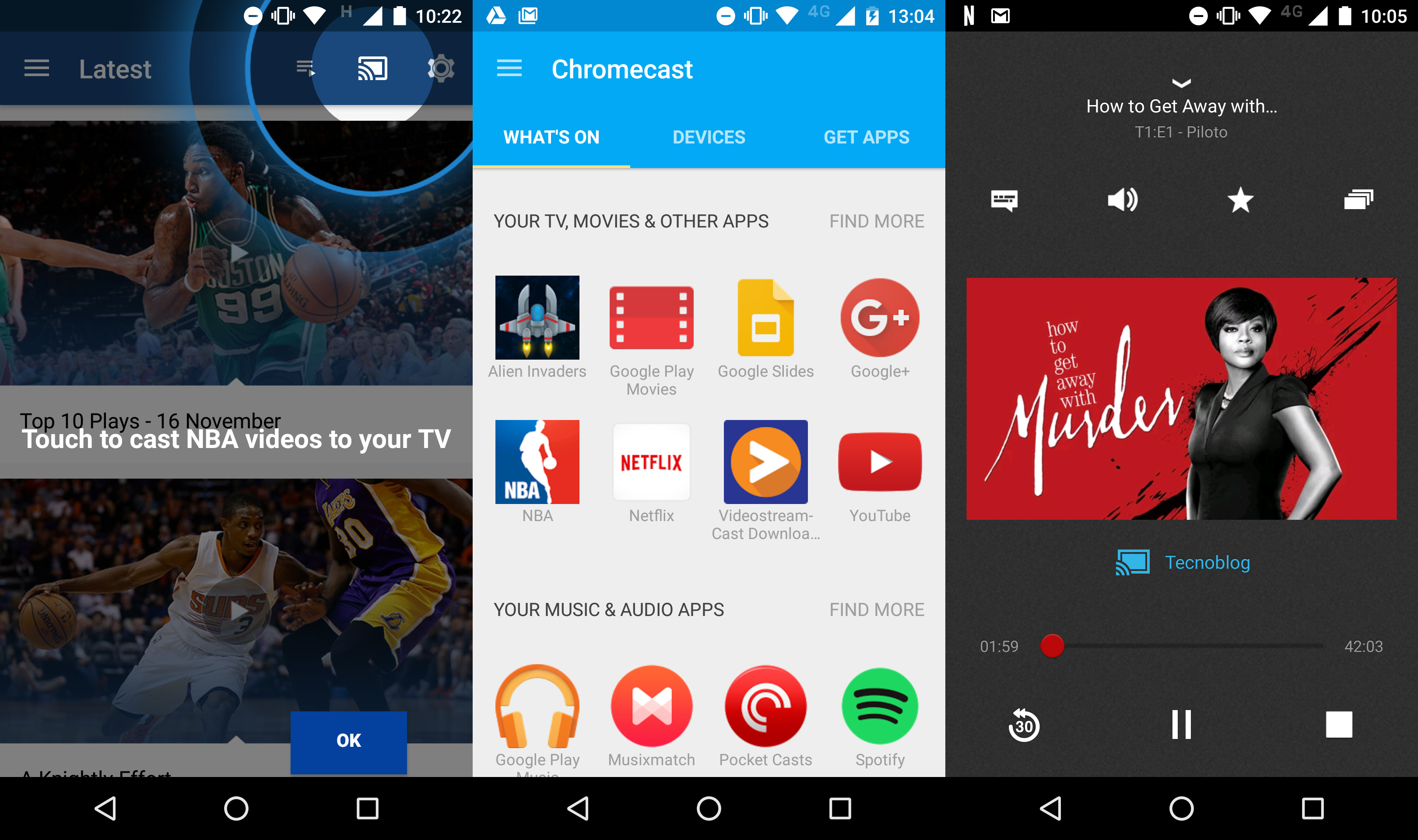 Como usar o Google Play Filmes com o Chromecast