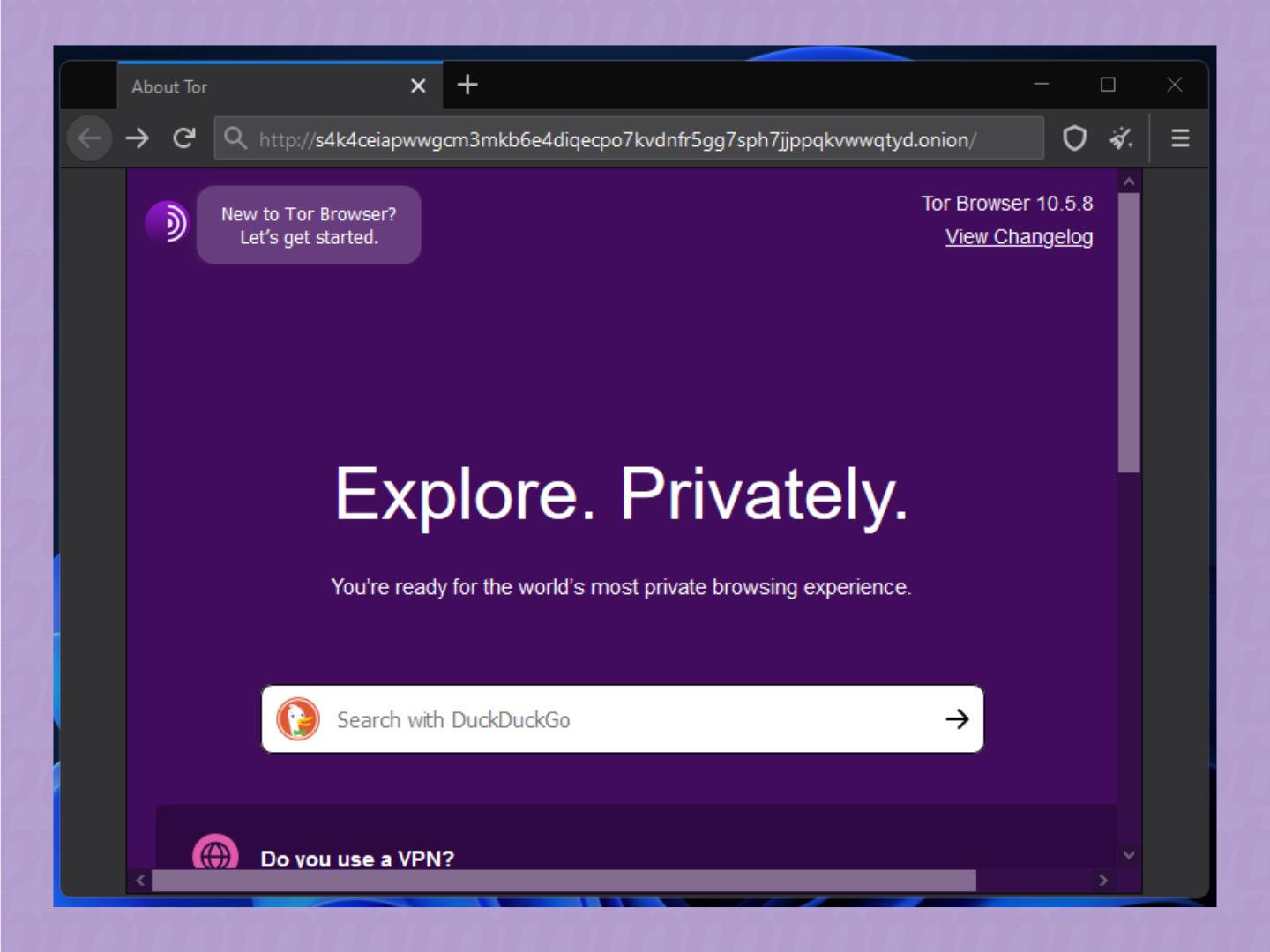 Fazendo o download do navegador Tor