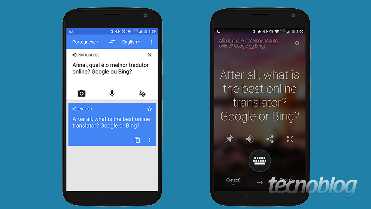 Google ou Bing: qual o melhor tradutor online?