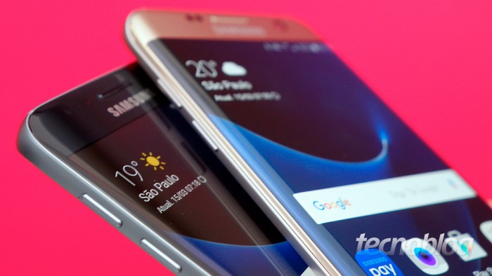 Samsung Galaxy S7 e S7 Edge (Imagem: Tecnoblog)