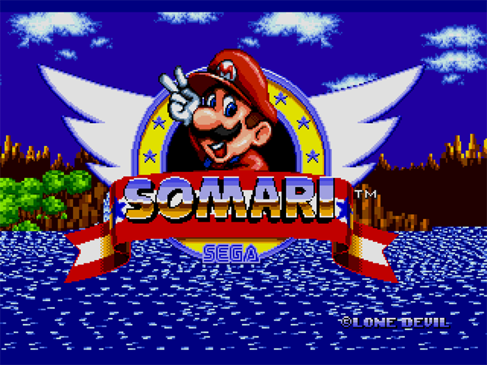 Como Mario foi parar dentro do mundo do Sonic, com permissão da Sega