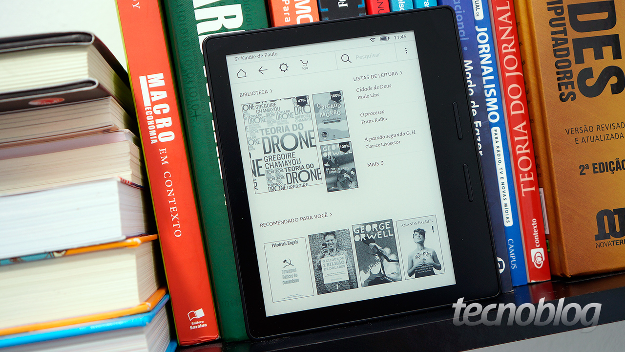 Kindle Oasis: o melhor e-reader do mercado, mas…