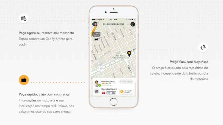 Cabify é o concorrente do Uber que estreia em São Paulo com cobrança diferenciada