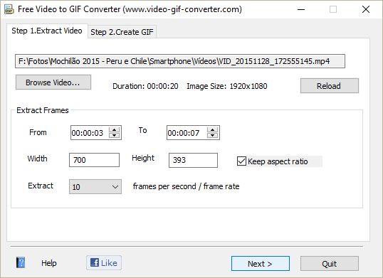 Free Video to GIF Converter