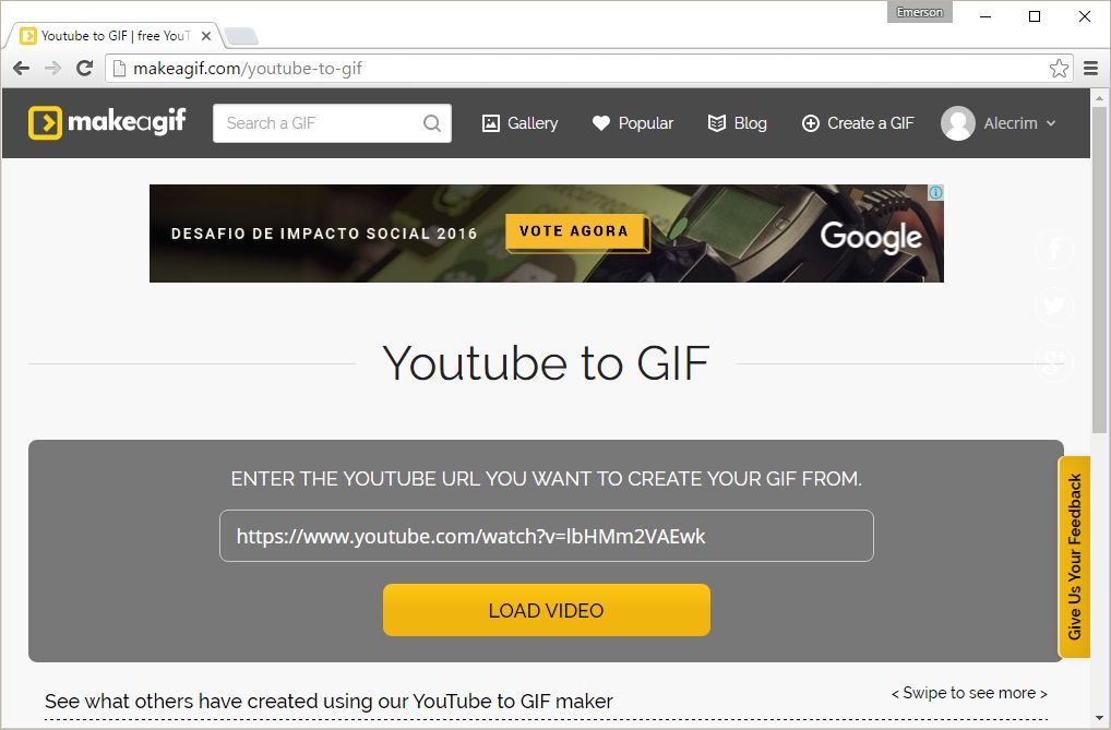 Como criar um GIF Makeagif on Make a GIF