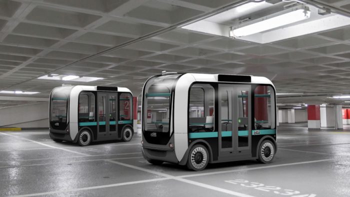 Olli é um ônibus impresso em 3D, autônomo, reciclável, elétrico e concorrente do Uber