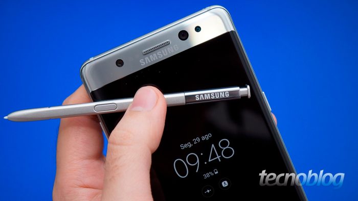 O retorno do Samsung Galaxy Note 7
