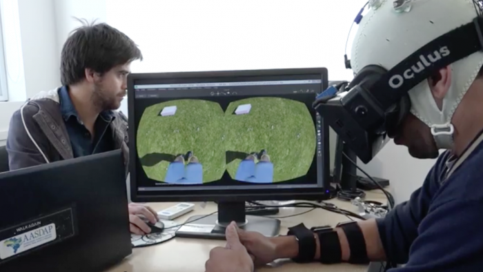 Pacientes paraplégicos estão se recuperando com ajuda da realidade virtual